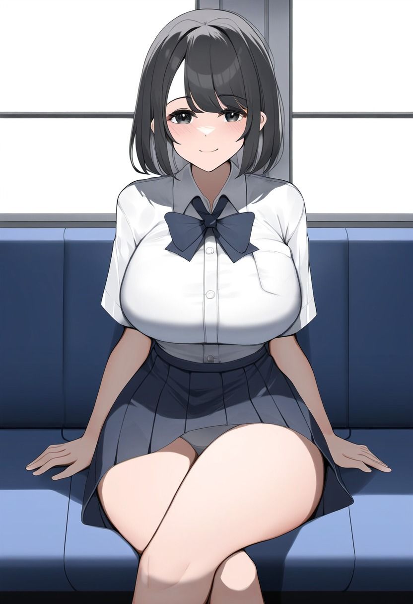 ずっとパンツを見せてくる制服女子 画像4