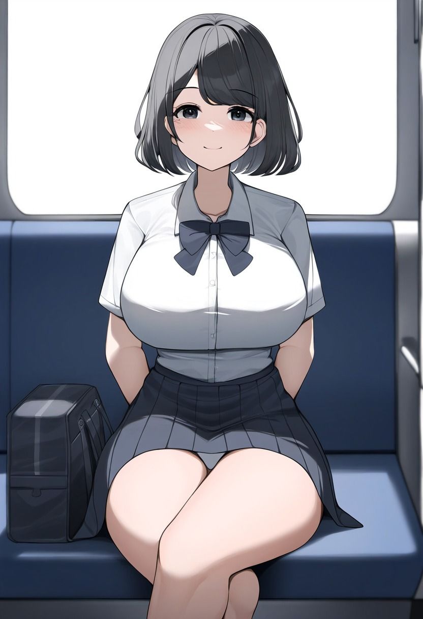 ずっとパンツを見せてくる制服女子 画像5