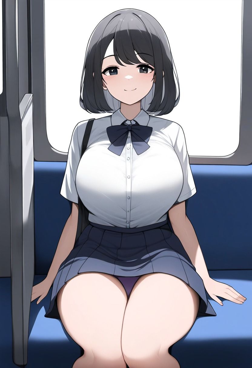 ずっとパンツを見せてくる制服女子 画像9