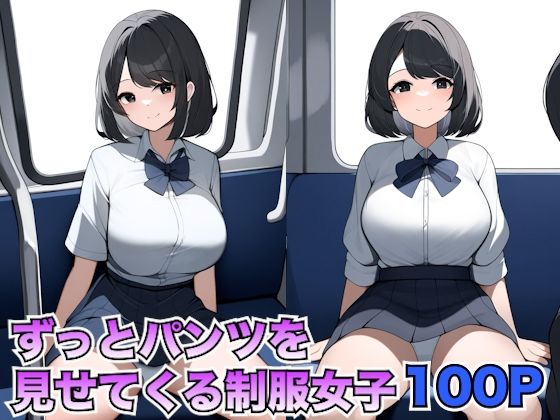 ずっとパンツを見せてくる制服女子【パンチラ委員会】