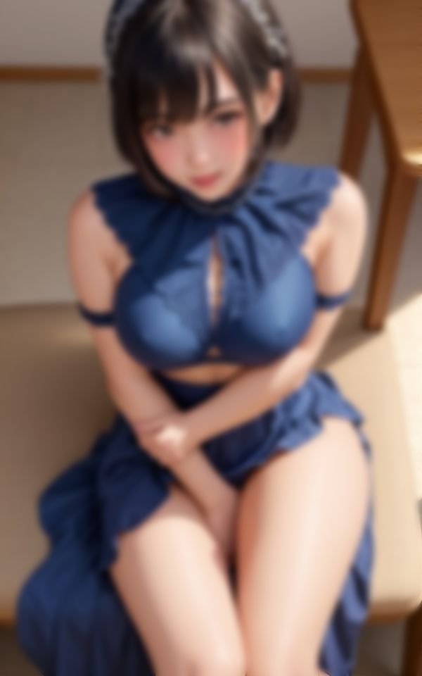 田舎のコンカフェで見つけた極上淫乱コスプレメイドちゃんHなサービス写真撮影 画像3