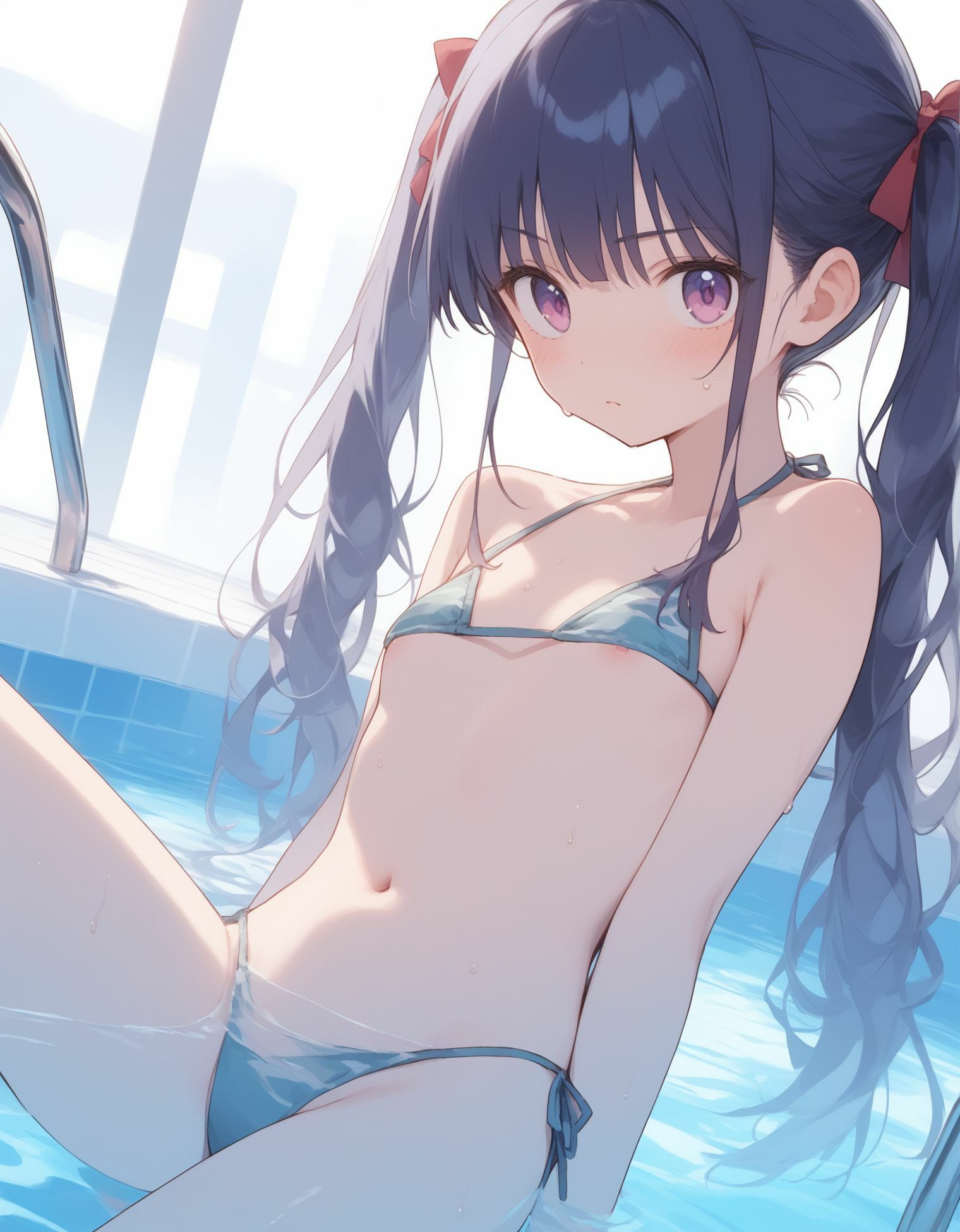 夏の水着美少女のアレコレ 画像3