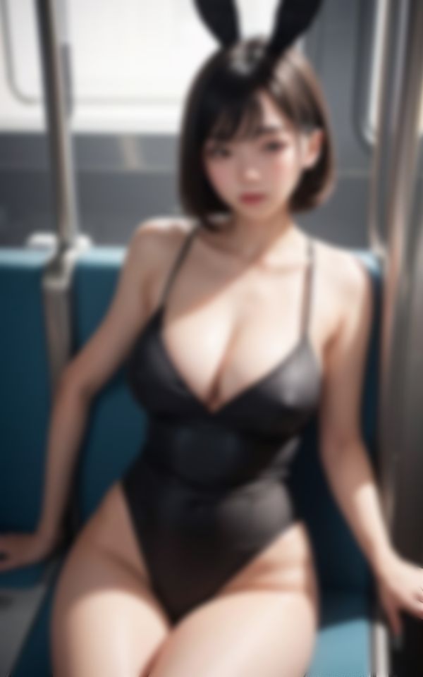 元アイドルの顔がかわいいバニーガールを休憩中にエッチなイタズラ記録集 画像6