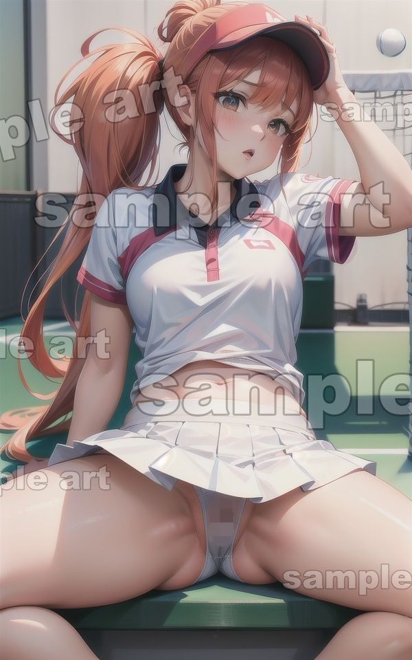 テニス合宿スペシャル280連発！おまんこくぱぁの開脚で朝練習 画像2