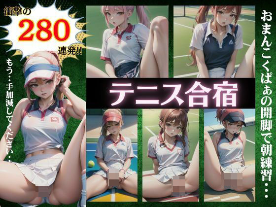 テニス合宿スペシャル280連発！おまんこくぱぁの開脚で朝練習