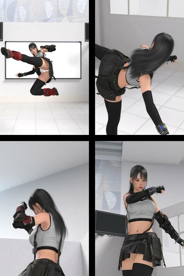 二階堂沙耶の女性格闘家コスプレ写真集 Final Fighter-05 画像2