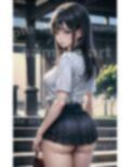 JKパンツ覗き見スペシャル！パンチラ美脚で禁断のパンチラ集122枚収録 画像1