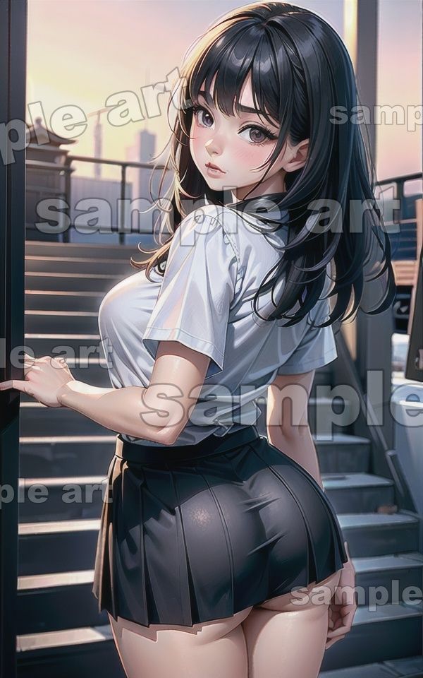 JK制服集〜巨乳のJKが制服からパンチラ〜えちえち特集 画像2