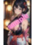 月夜に映える浴衣美少女 画像6