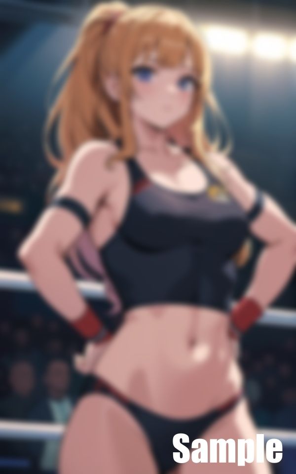 女子プロレスラー 試合後の儀式 画像1