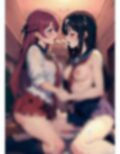 触手とレズ...触手が挿入され快楽堕ち.... 画像9