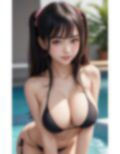 ナイトプールの美女たち 画像1