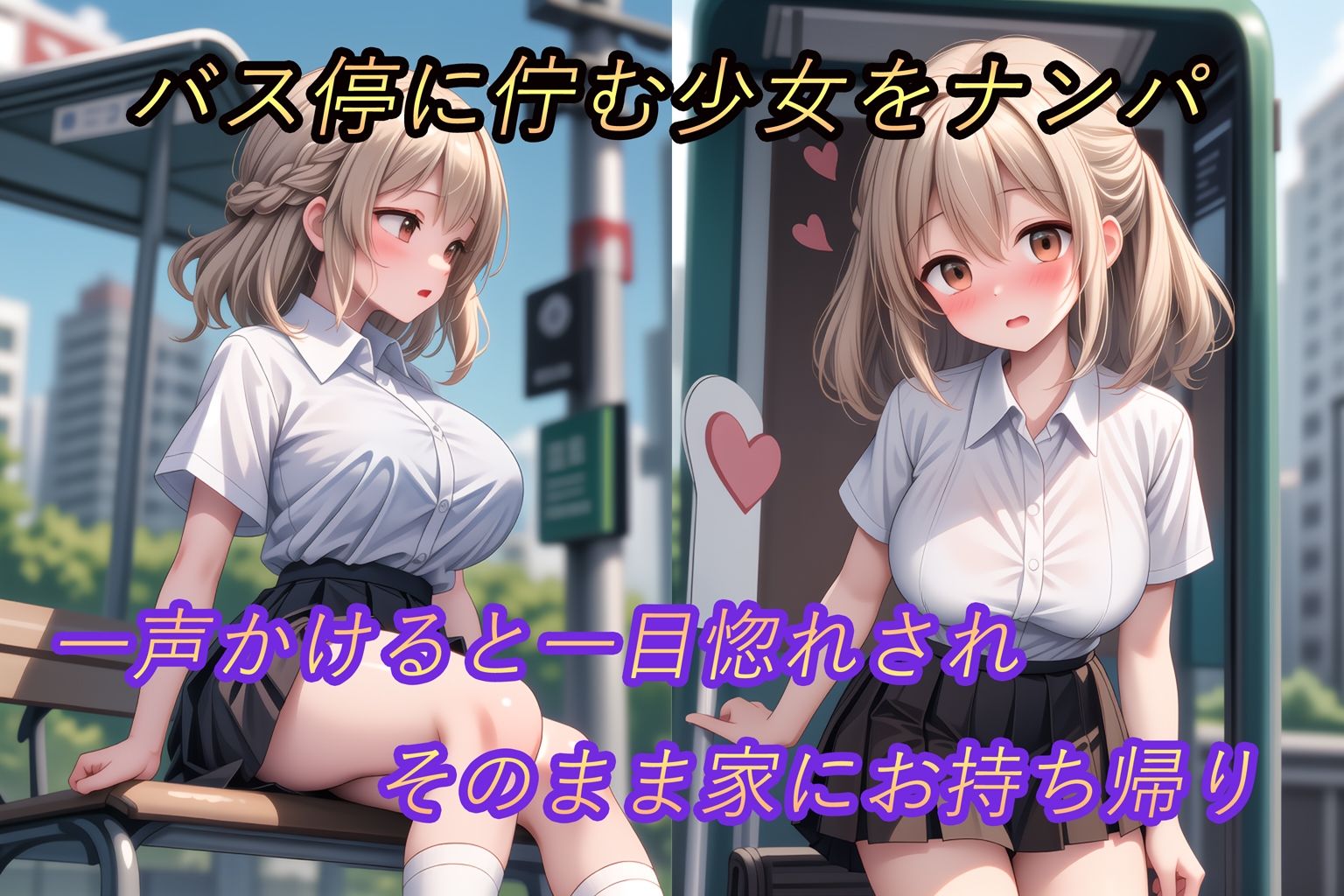 ナンパ即堕ち1-天然系金髪少女おもちかえりセックス1