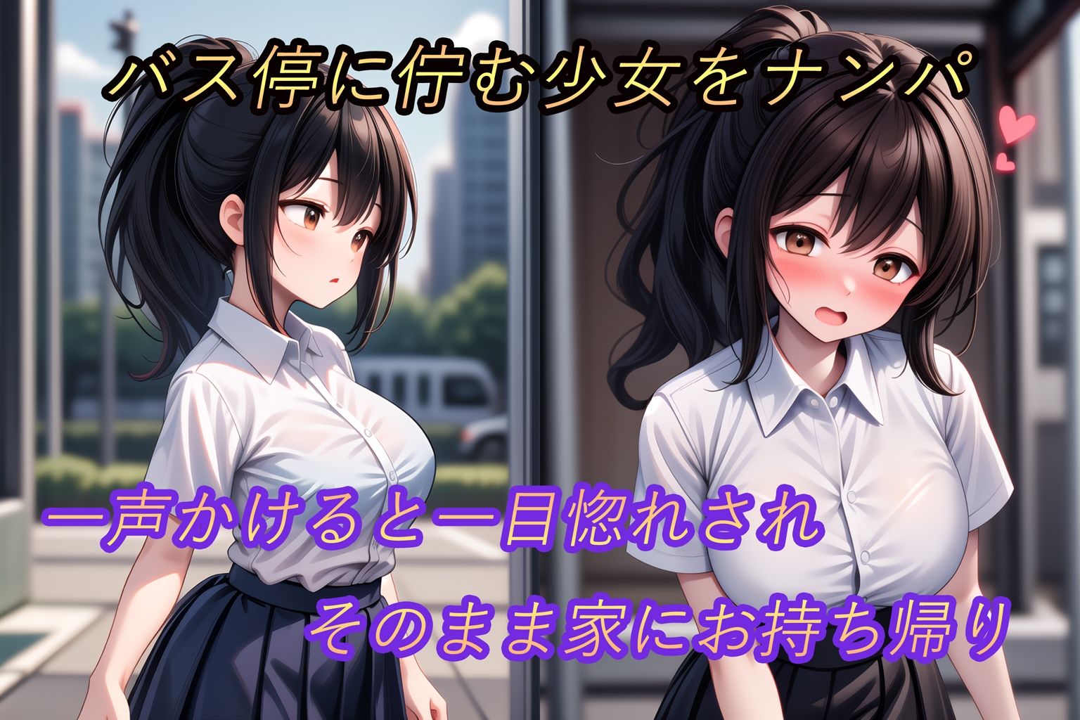 ナンパ即堕ち2-クール系ポニテ少女おもちかえりセックス