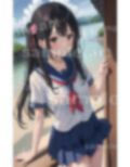 実家帰省〜セーラー服の姪っ子が成長して帰ってきた〜童顔なのに巨乳の美少女が田舎を練り歩く 画像1