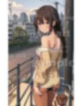 日焼け女子〜別荘でみつけた日焼けの美少女が可愛すぎた〜19歳の美脚がベランダで！ 画像1