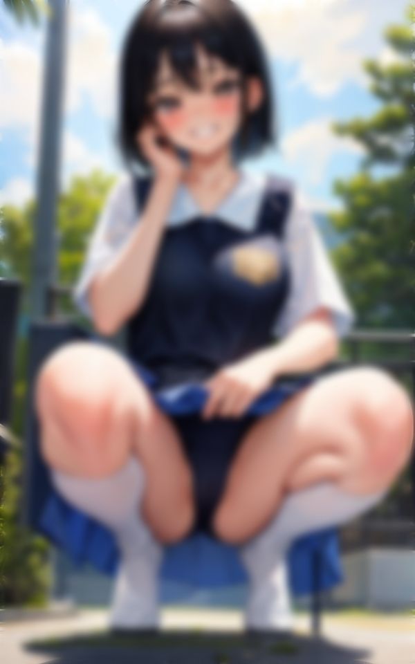 脱ぎかけの制服 画像1