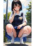 脱ぎかけの制服 画像1