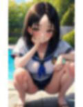 脱ぎかけの制服 画像3