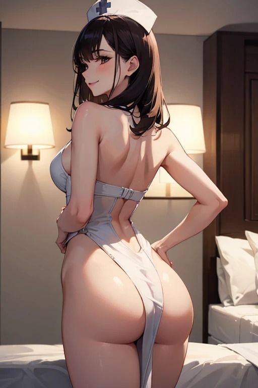 ドスケベな催●巨乳ナース2 〜お尻中心CG集編〜_3