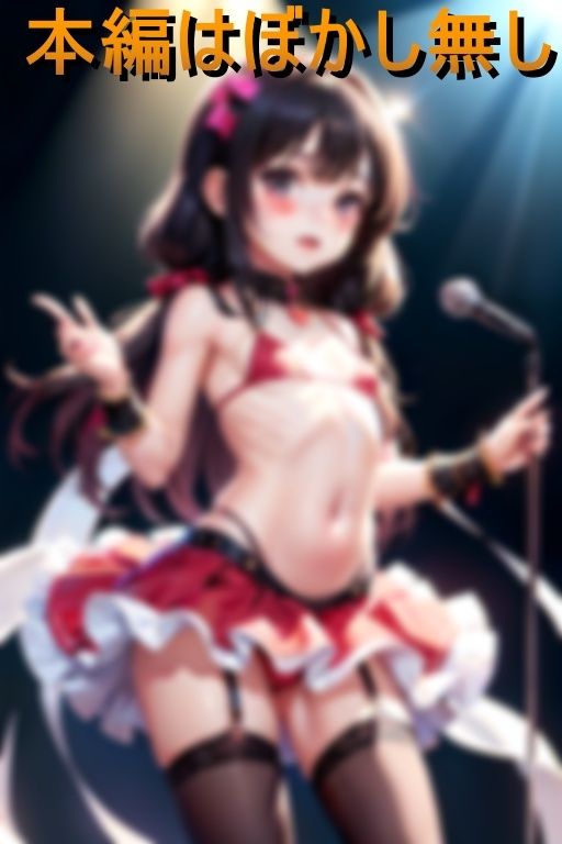 お漏らし熱唱ライブ オナホつるぺたアイドル