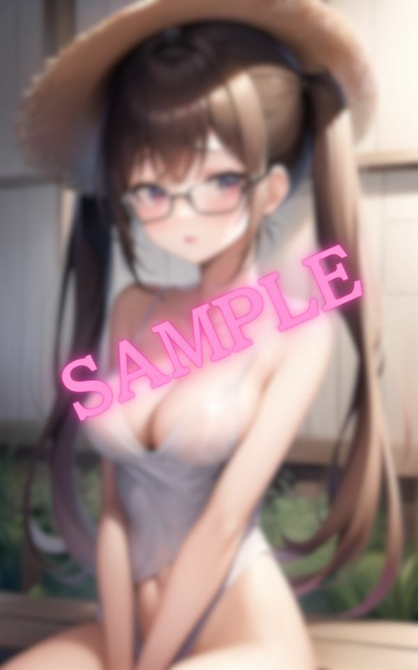 麦わら帽子に全裸【ギャップが凄くてエロい美女】 画像2