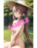 麦わら帽子に全裸【ギャップが凄くてエロい美女】 画像1