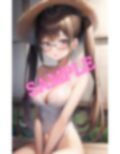 麦わら帽子に全裸【ギャップが凄くてエロい美女】 画像2
