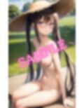 麦わら帽子に全裸【ギャップが凄くてエロい美女】 画像4