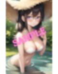 麦わら帽子に全裸【ギャップが凄くてエロい美女】 画像5