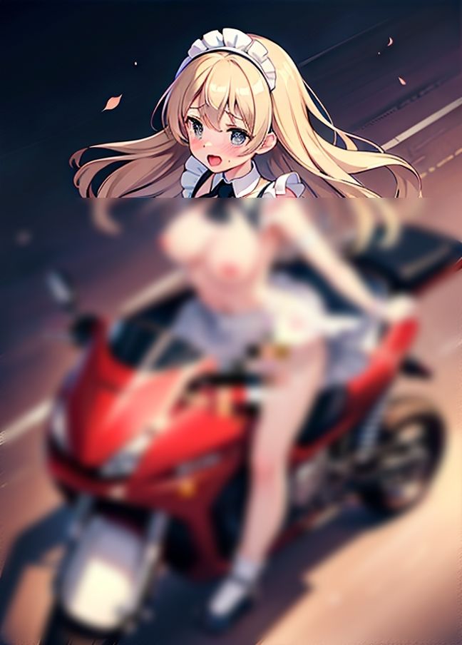 変態メイドとツーリング’バイク女子に憧れた痴女メイドの暴走ツーリング’