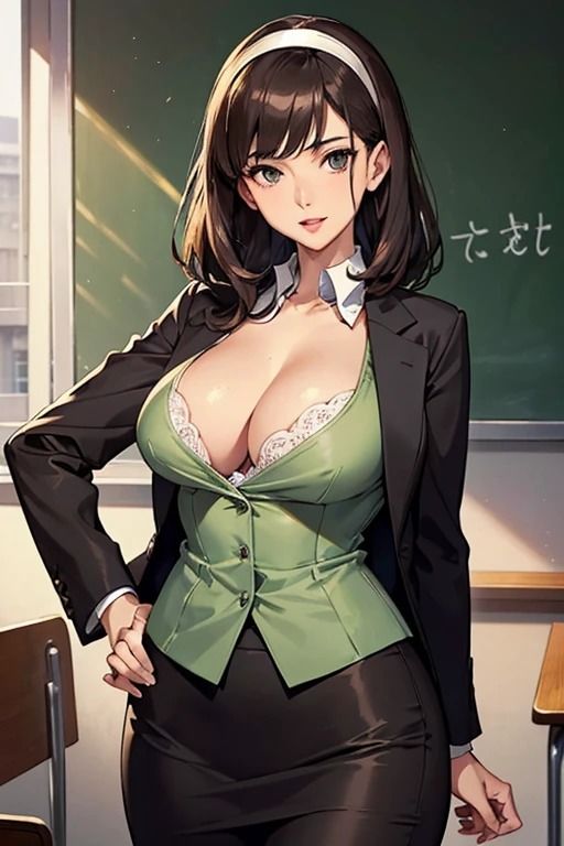 エロい巨乳ムチムチ女教師たち11