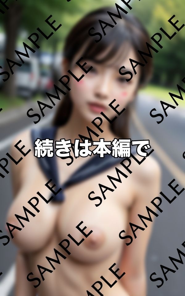 巨乳街散歩 in nude Gカップたわわ娘の自慢おっぱい 画像6