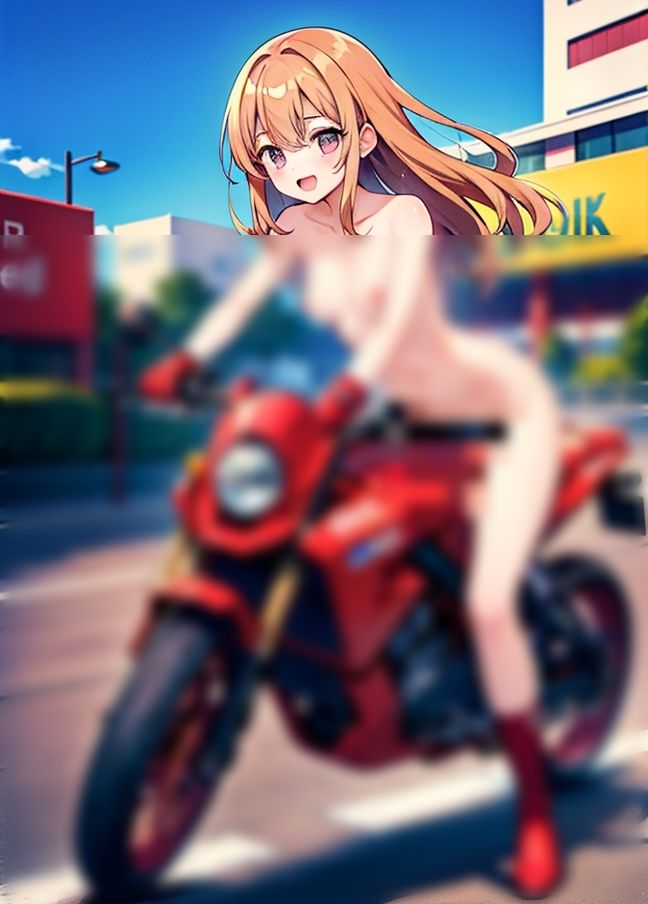 バイク少女「ガンガンイクよ！」_8