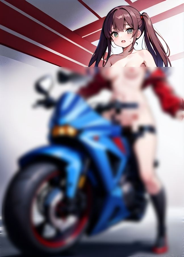 バイク乗りの’卑猥女暴走族＃ 画像3