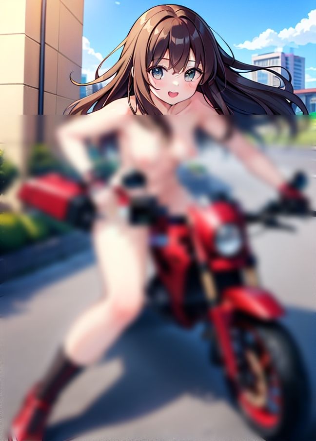 バイク乗りの’卑猥女暴走族＃ 画像7