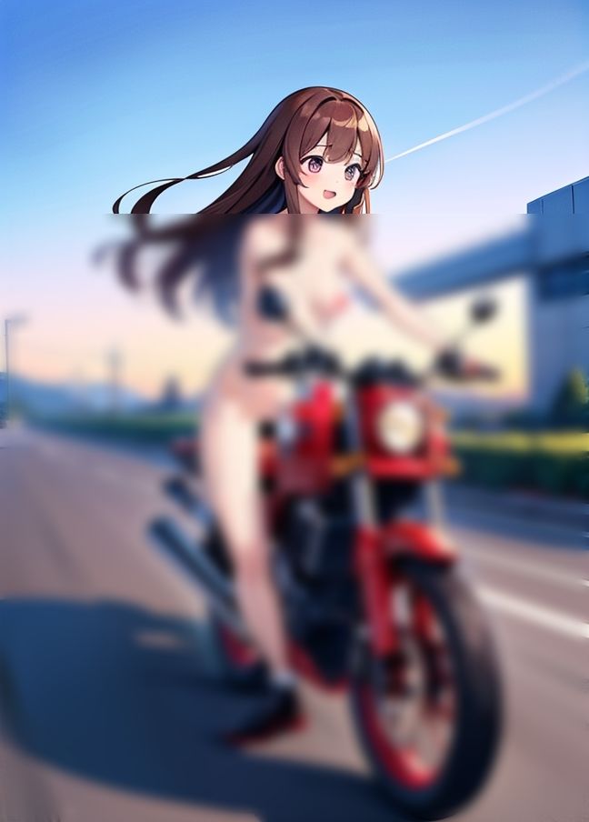 バイク乗りの’卑猥女暴走族＃ 画像8