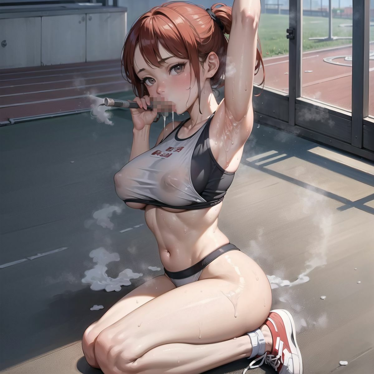 女子陸上部種付け合宿1_7