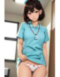 ナースっぽいたくし上げガールズ