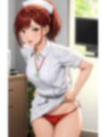 ナースっぽいたくし上げガールズ