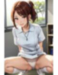 ナースっぽいたくし上げガールズ