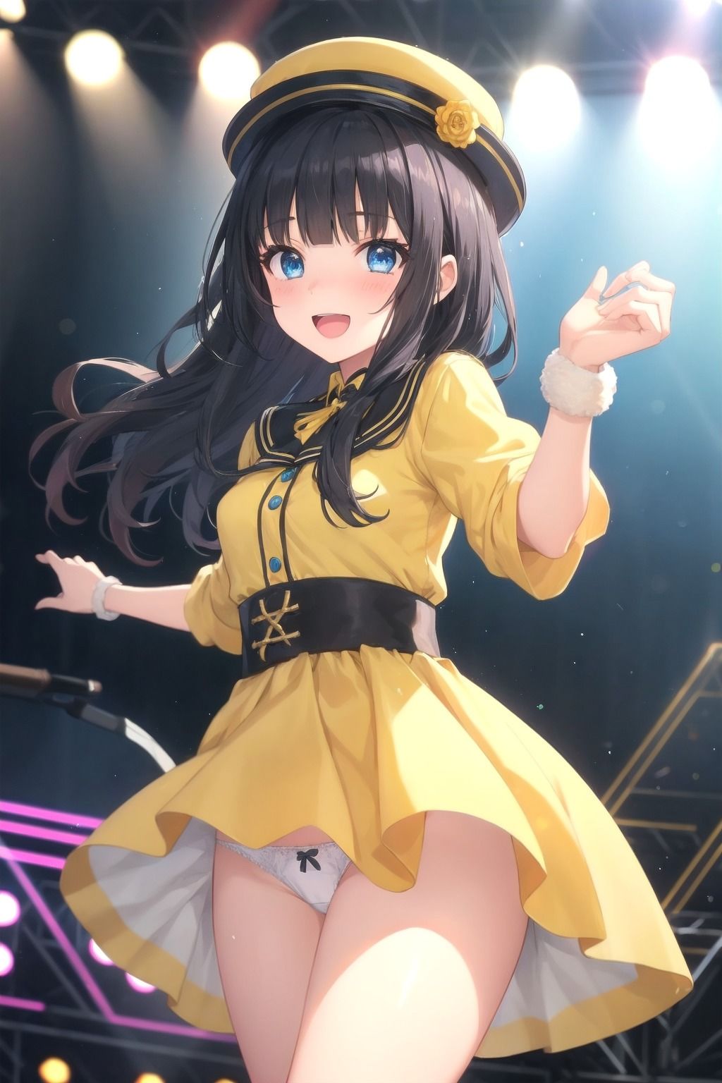 パンチラアイドル！黄衣装編 画像3