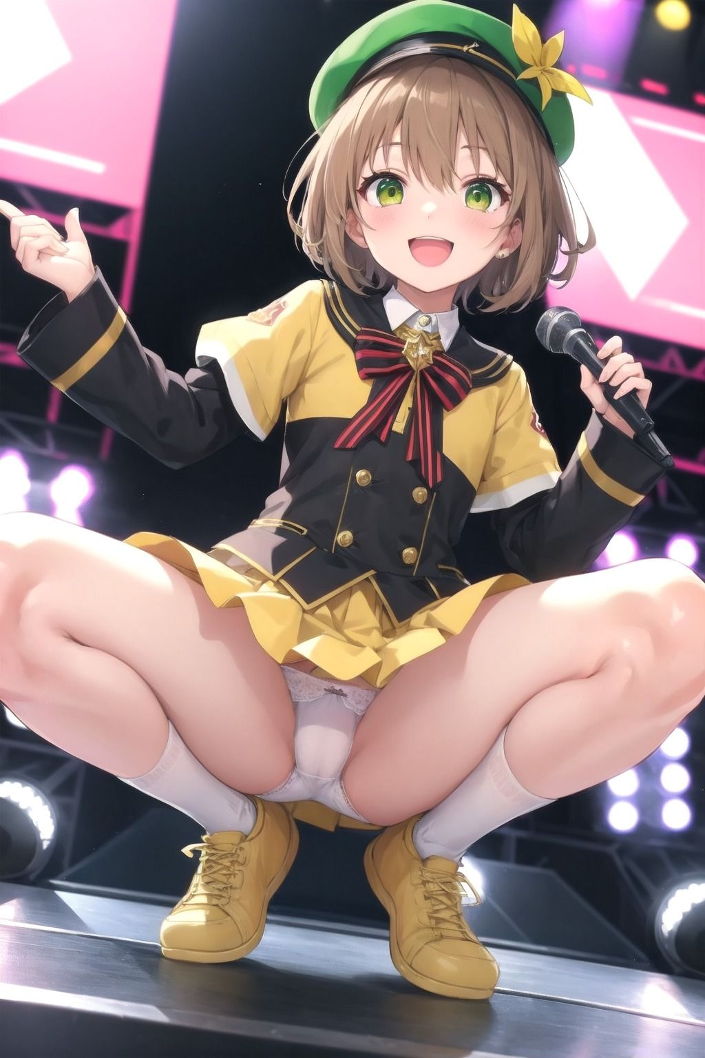 パンチラアイドル！黄衣装編 画像8