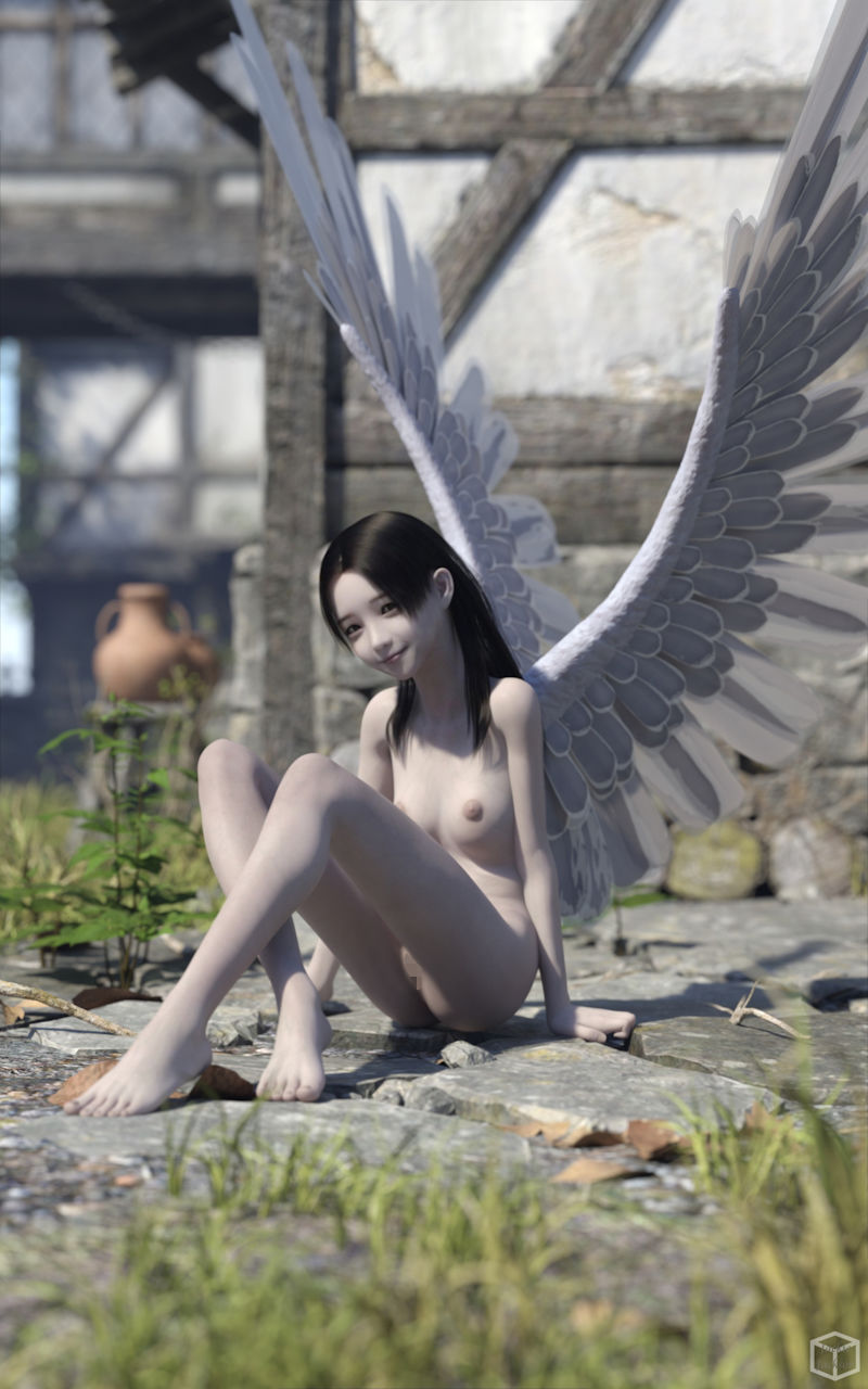 天使少女写真集（CG集）「angeli II」_4