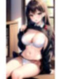 股がゆるい淫乱巨乳ビッチが後輩に下着を見せてHな誘惑 画像6