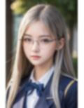 可愛いメガネ女子 画像4