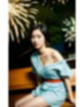 花火大会でこっそり露出して興奮する出会い系で出会った淫乱人妻写真集 画像4