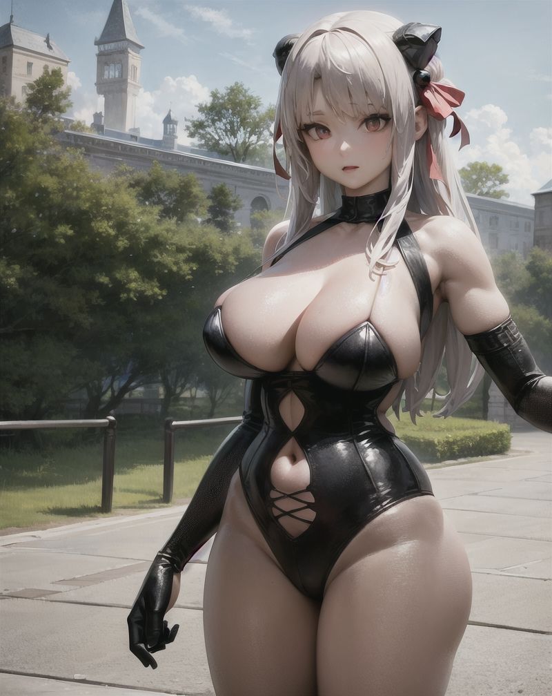 爆乳女戦士1