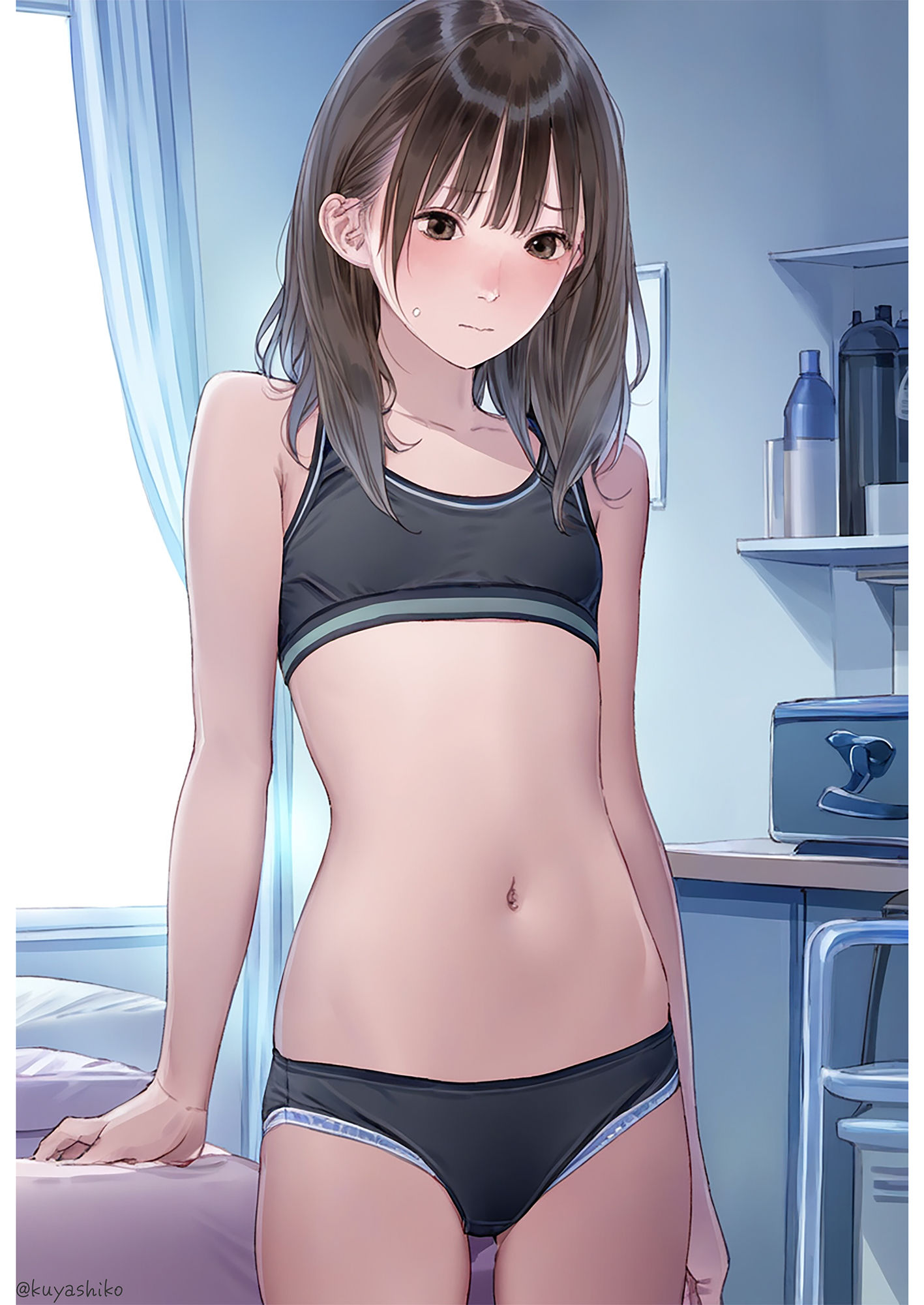 小さい胸のイケてる女子大生4