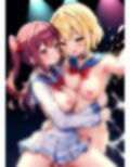 キャットファイト！教室で女同士で取っ組み愛するレズ！ 画像4
